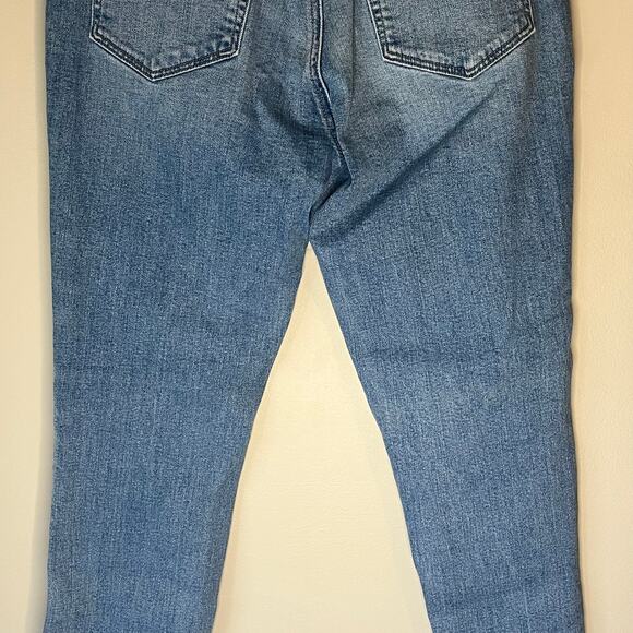 Loft Light Wash High Rise Skinny Ankle Jean Size 6 - Picture 10 of 14